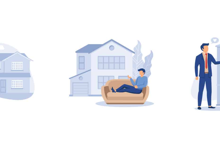 Biens immobiliers concept