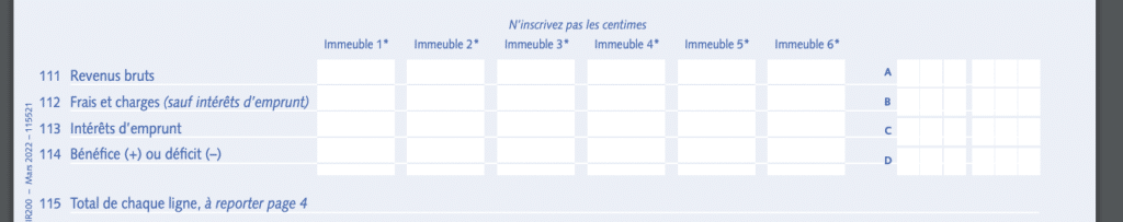SCPI comment déclarer les revenus fonciers